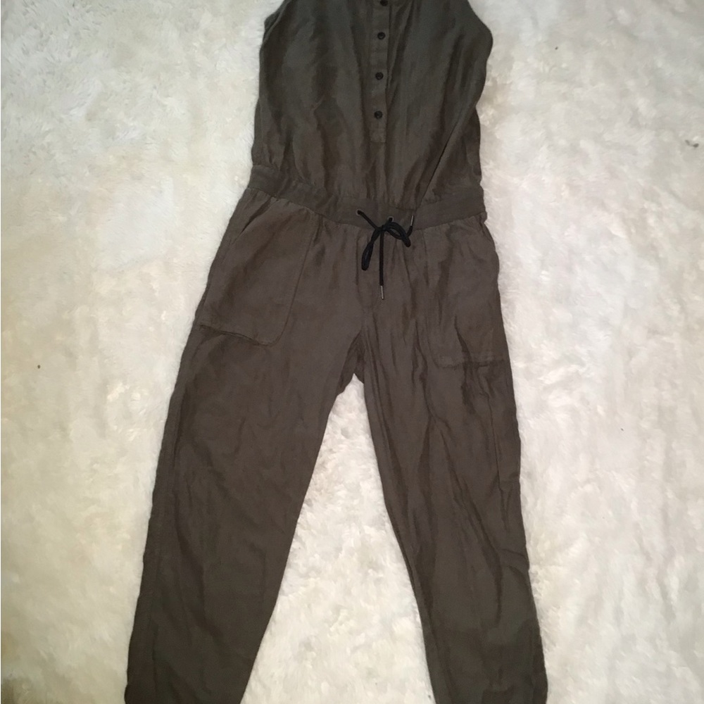 Community Aritzia green jumpsuit size small